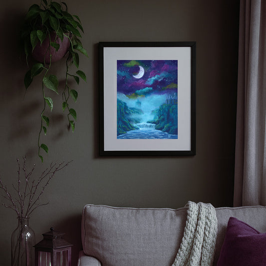 Crescent Mists - Fine Art Print